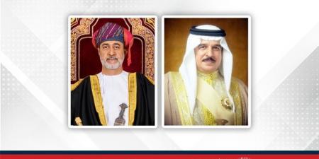 جلالة الملك المعظم يتبادل التهاني مع جلالة سلطان عمان بمناسبة عيد الأضحى المبارك - الكويت الاخباري