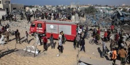 سقوط 3 شهداء بينهم طفلان في قصف إسرائيلي على خيمة نازحين بخان يونس - الكويت الاخباري