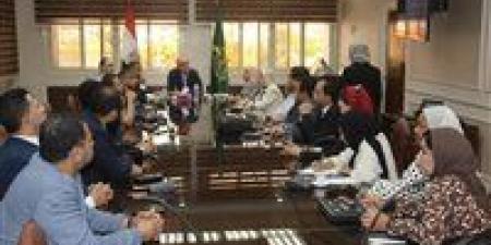 محافظ القليوبية يلتقي بممثلي إتحاد "بشبابها" التابع لوزارة الشباب والرياضة - الكويت الاخباري