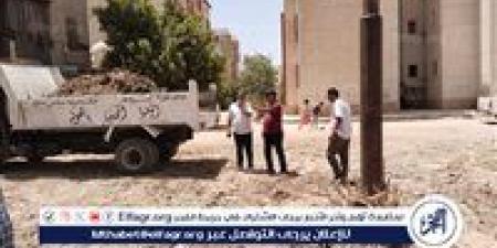 رفع 65 طنًا من المخلفات بمساكن قرية المطمر بمركز ساحل سليم فى أسيوط - الكويت الاخباري
