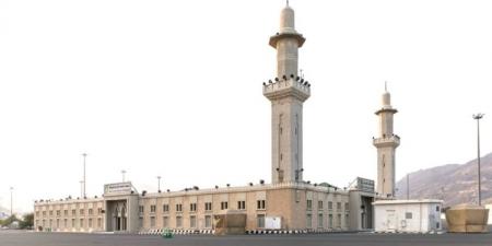 اكتمال جاهزية مسجد المشعر الحرام بمزدلفة - الكويت الاخباري