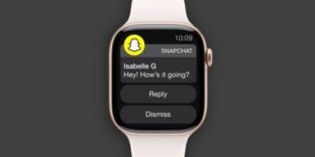 سناب شات تطلق تطبيق Apple Watch عالميا.. اعرف التفاصيل - الكويت الاخباري