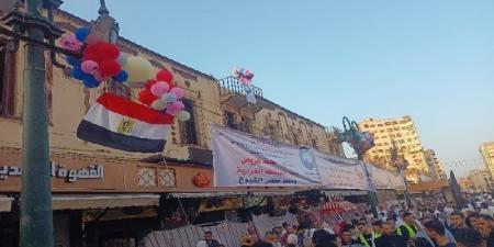 الآلاف يؤدون صلاة عيد الأضحى بالمسجد الأحمدي في طنطا بحضور محافظ الغربية - الكويت الاخباري