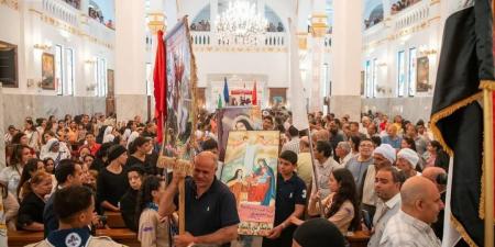الأنبا مرقس يشارك الأنبا دانيال احتفالات عيد أم المحبة الإلهية بأسيوط - الكويت الاخباري