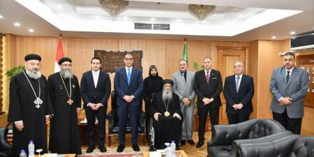 تهنئة مطرانية الفيوم لقيادات المحافظة بعيد الأضحى .. صور - الكويت الاخباري