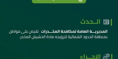 مخدرات الحدود الشمالية تقبض على مواطن لترويجه الحشيش المخدر - الكويت الاخباري