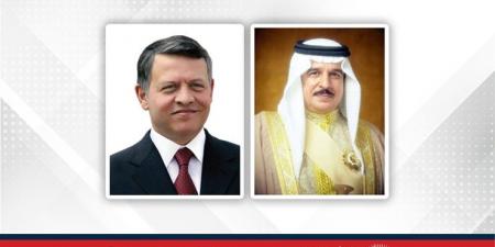 جلالة الملك المعظم يهنئ العاهل الأردني بمناسبة عيد جلوس جلالته على العرش - الكويت الاخباري