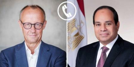 الرئيس السيسي يقدم التهنئة هاتفيا لـ المستشار الألماني بمناسبة الفوز في الانتخابات - الكويت الاخباري