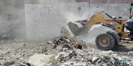 إزالة فورية لـ 4 تعديات ورصف بالإنترلوك في كفر الشيخ.. صور - الكويت الاخباري