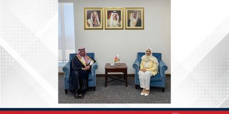 وزيرة الصحة تستقبل سفير المملكة العربية السعودية لدى مملكة البحرين - الكويت الاخباري