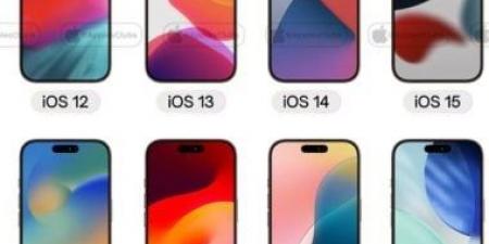خلفيات iOS من الإصدار 12 حتى iOS 26: رحلة بصرية فى كل تحديث - الكويت الاخباري