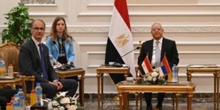 جبالي يستقبل رئيس وزراء جمهورية صربيا - الكويت الاخباري