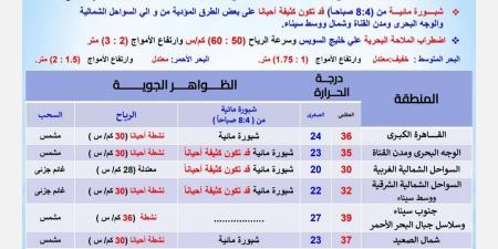 الأرصاد تحذر: شبورة مائية كثيفة ورياح نشطة على هذه المناطق - الكويت الاخباري