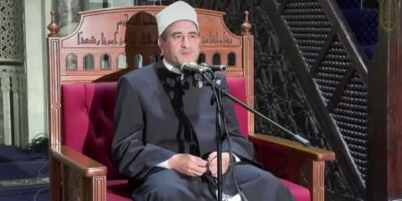 خطيب الأزهر: سيأتي يوم ينتصر فيه أهل الحق وتعود الحقوق لأصحابها - الكويت الاخباري