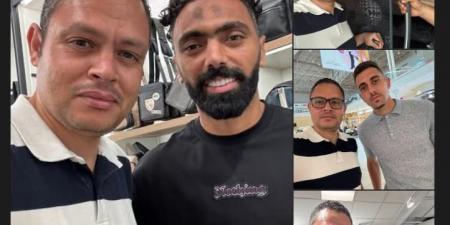 قبل مباراة بورتو .. لاعبو الأهلي يتسوقون في أحد المولات بـ أمريكا - الكويت الاخباري