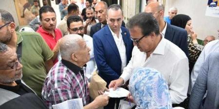وزير الصحة يتفقد مستشفى مدينة نصر للتأمين الصحي ويوجه بزيادة القوى البشرية والإسراع من إجراءات رفع الكفاءة والتطوير - الكويت الاخباري