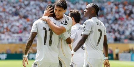 بـ10 لاعبين.. ريال مدريد يتقدم على باتشوكا بثنائية في الشوط الأول «فيديو» - الكويت الاخباري