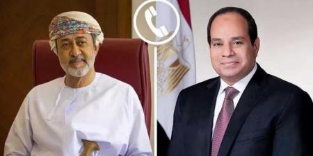 السيسي يؤكد في اتصال هاتفي مع السلطان هيثم بن طارق أهمية العمل على وقف التصعيد الجاري بين إسرائيل وإيران، - الكويت الاخباري