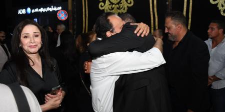 بعد سنوات من الغياب .. منى الشرقاوي تقدم واجب العزاء فى والد تامر عبد المنعم - الكويت الاخباري