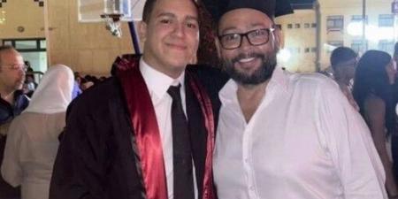 أحمد رزق يحتفل بتخرج نجله بهذه الطريقة.. ويوجه كلمات مؤثرة - الكويت الاخباري