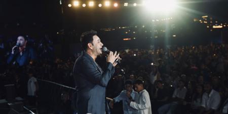 مصطفى قمر يتألق في حفله بالهرم بأجمل أغانيه  - الكويت الاخباري
