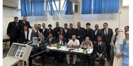 مشاريع طلابية متميزة في مجالات الميكاترونكس بجامعة حلوان التكنولوجية - الكويت الاخباري