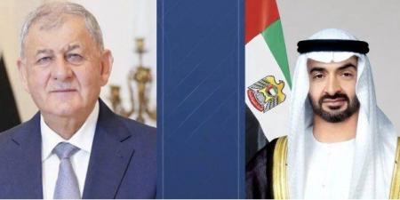 رئيسا الإمارات والعراق يبحثان هاتفيا تطورات المنطقة ويؤكدان أهمية حفظ استقرارها - الكويت الاخباري