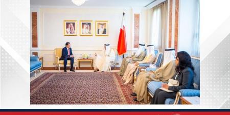 وزير الخارجية يستقبل سفير الولايات المتحدة المكسيكية لدى مملكة البحرين بمناسبة انتهاء فترة عمله - الكويت الاخباري