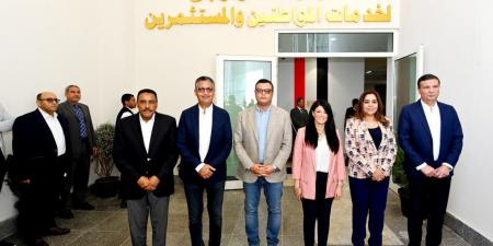 افتتاح المركز التكنولوجي للمواطنين بالعلمين الجديدة صور - الكويت الاخباري