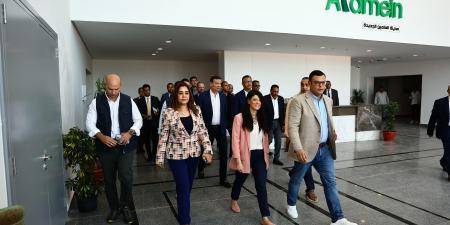 5 وزراء ومحافظ مطروح يفتتحون فرع سلسة جملة ماركت بالمدينة التراثية بالعلمين الجديدة - الكويت الاخباري