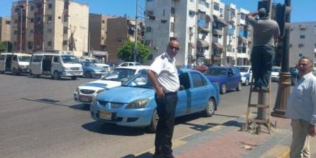 استجابة لمطالب المواطنين: إعادة تشغيل إشارة مرورية حيوية في بورسعيد لفك الاختناقات - الكويت الاخباري