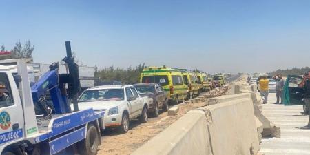 ارتفاع عدد ضحايا حادث تصادم ميكروباصين بالطريق الإقليمي بالمنوفية - الكويت الاخباري
