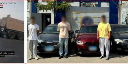 بدء التحقيق مع المتهمين بمطاردة فتاتين على طريق الواحات - الكويت الاخباري