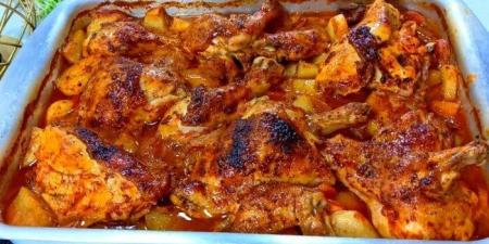 خطوات عمل «صينية بطاطس بالفراخ» في المنزل - الكويت الاخباري
