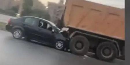 لفحص كاميرات المراقبة .. النيابة تعاين موقع حادث مطاردة طريق الواحات - الكويت الاخباري