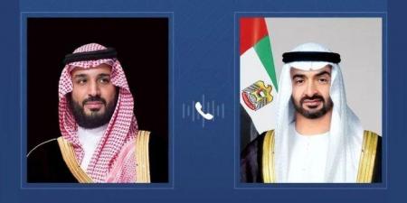 رئيس الإمارات وولي العهد السعودي يبحثان القضايا الإقليمية والدولية المشتركة - الكويت الاخباري