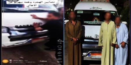 تفاصيل فيديو اصطدام قائد «ميكروباص» عمدًا بعدد من الأشخاص - الكويت الاخباري