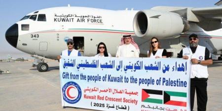 الكويت.. إقلاع الطائرة الإغاثية الرابعة من الجسر الجوي الثاني محملة بـ40 طنا من المواد الغذائية للأشقاء في غزة - الكويت الاخباري