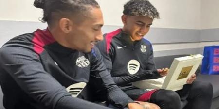 ثنائي برشلونة لا يرحم فى افتتاح الليجا الإسبانية  #برشلونة #مايوركا #الدوري_الإسباني #لامين_يامال #رافينيا - الكويت الاخباري