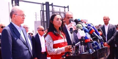 من أمام معبر رفح.. وزيرة التضامن تطلق نداءً إنسانياً لإدخال كافة المساعدات المصرية - الكويت الاخباري