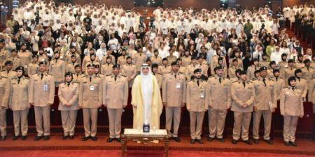 وزير الداخلية الكويتي يشهد حفل تخريج الدفعة (14) من منتسبات معهد الشرطة النسائية - الكويت الاخباري
