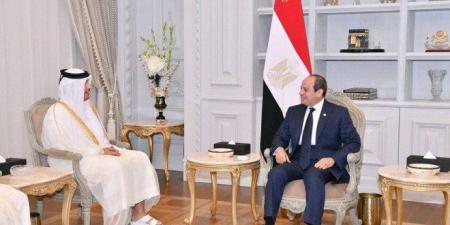 الرئيس السيسي ورئيس وزراء قطر يؤكدان رفض إعادة احتلال غزة ويدعوان لوقف فوري لإطلاق النار - الكويت الاخباري