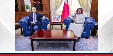 وزير التربية والتعليم يستقبل سفير الولايات المتحدة الأمريكية لدى مملكة البحرين - الكويت الاخباري