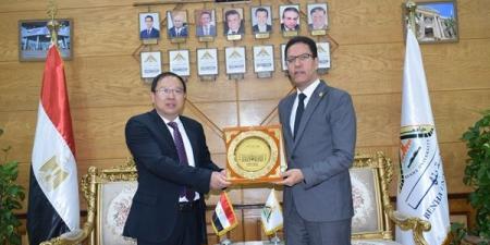 توقع اتفاقية تعاون بين جامعة بنها وفوشان الصينية - الكويت الاخباري