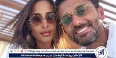 كريم محمود عبد العزيز لزوجته: بحبك وأتمنى مشروعك يكسر الدنيا - الكويت الاخباري
