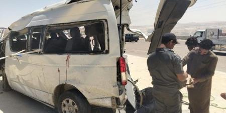 مصرع واصابة ١٩ في حادث مروع عند مدينة الضبعة اتجاه مطروح - الكويت الاخباري