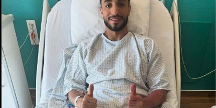 أول تعليق لمحمد عبد المنعم بعد إجراء عملية الرباط الصليبي - شاهد - الكويت الاخباري