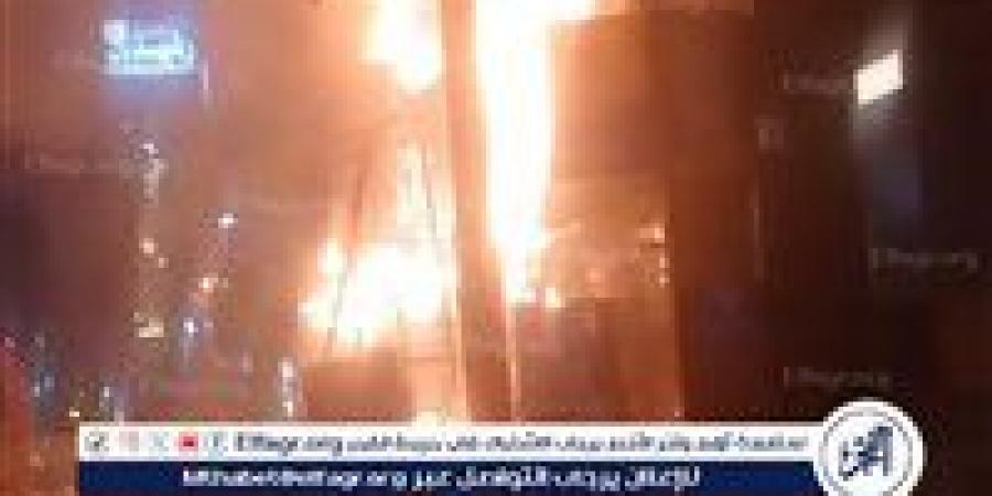 تفاصيل إصابة 4 أشخاص في حريق مطعم بشربين - الكويت الاخباري