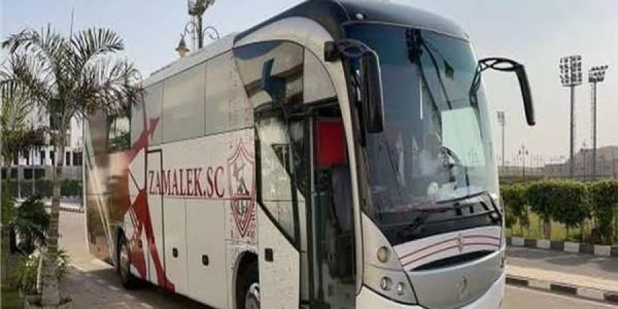 وصول حافلة الزمالك لاستاد الجيش ببرج العرب لمواجهة المصري - الكويت الاخباري