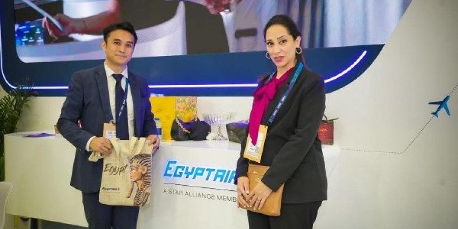 مناقشات واتفاقيات جديدة .. حضور مميز لمصر للطيران خلال معرض سوق السفر العربي ATM - الكويت الاخباري